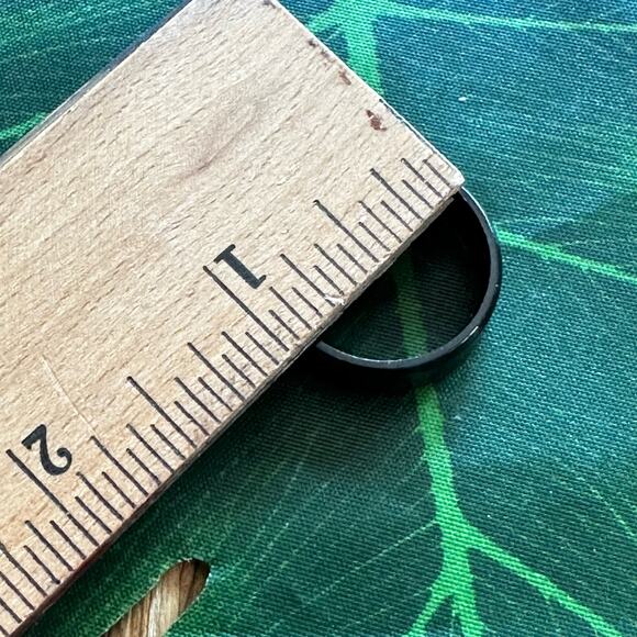 BOGO FREE BATMAN SIZE 9 ring black titanium steel - Picture 8 of 8